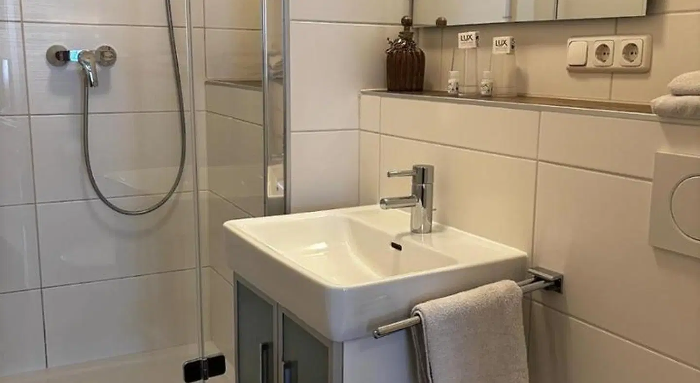 Hotel Garni Daniela Urich Badezimmer