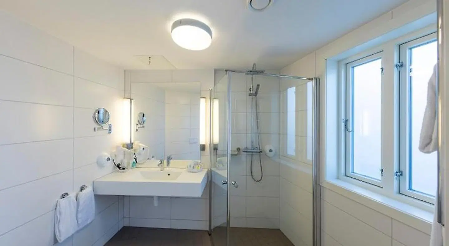 Dolmsundet Hotel Badezimmer