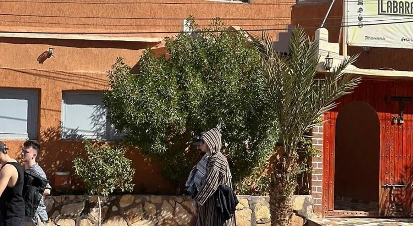 La Baraka Auberge Garten