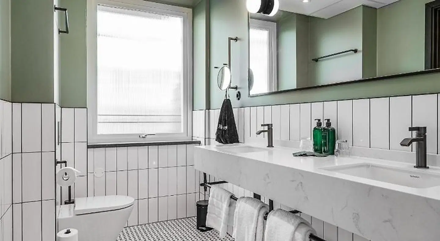 Hotel Fratelli Badezimmer