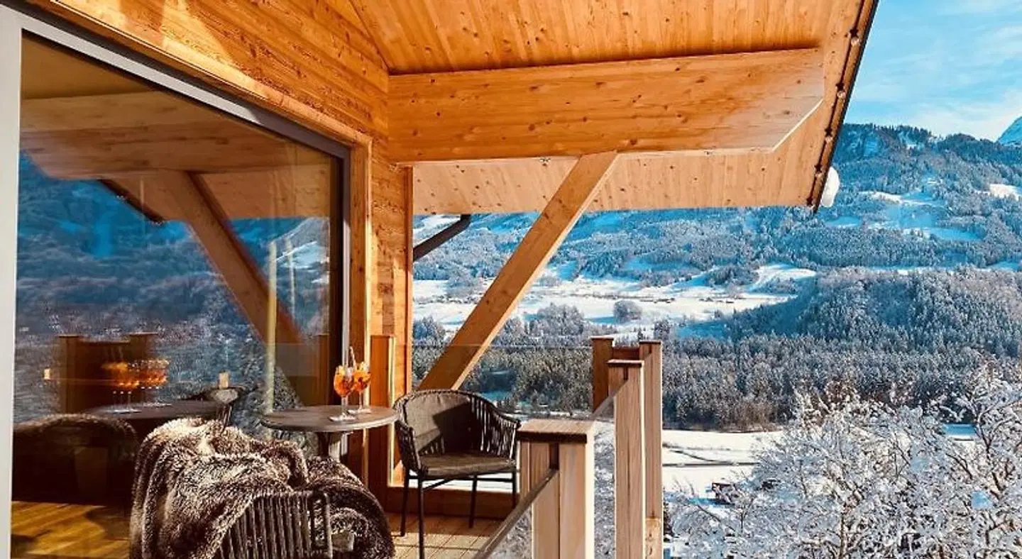 Hotel Bergflair Terrasse