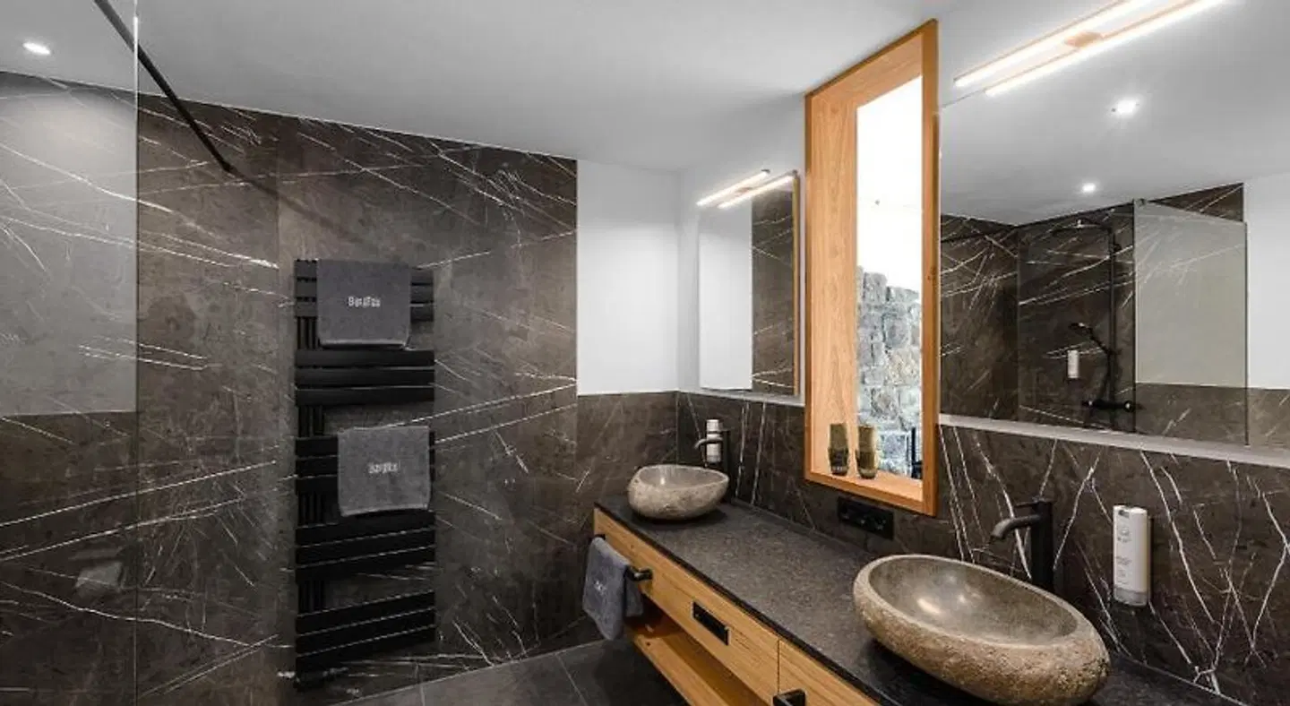 Hotel Bergflair Badezimmer