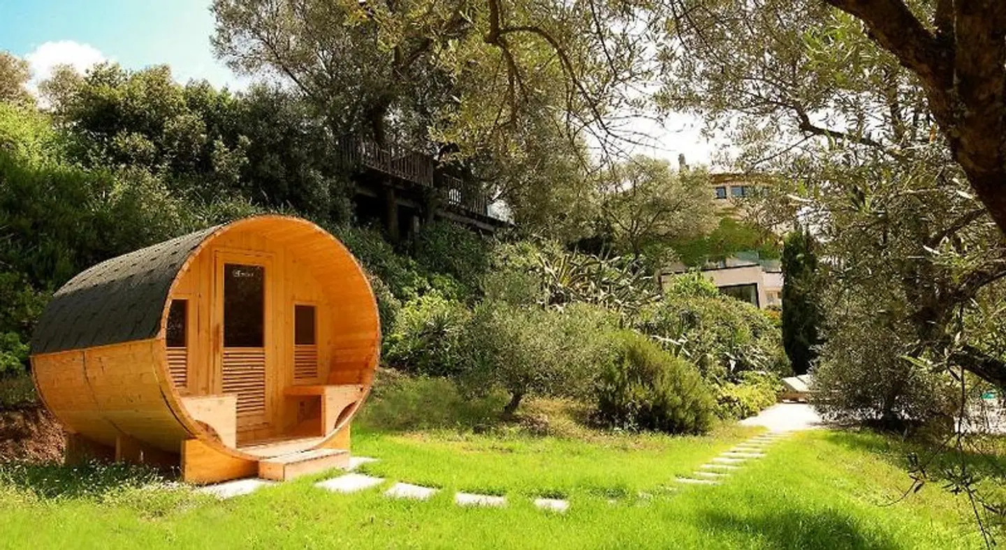 L'Hostellerie du Moulin des Oliviers Garten