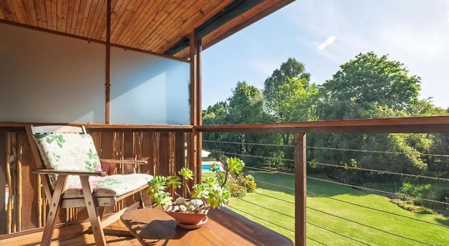 Pumula Lodge Terrasse