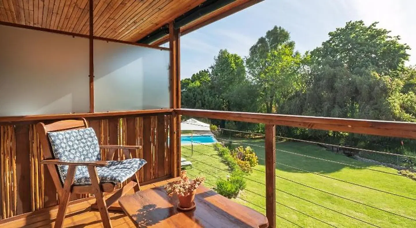 Pumula Lodge Terrasse