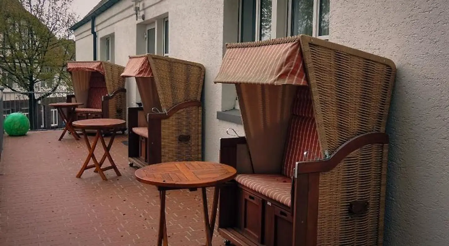 Hotel Stadt Munster Terrasse