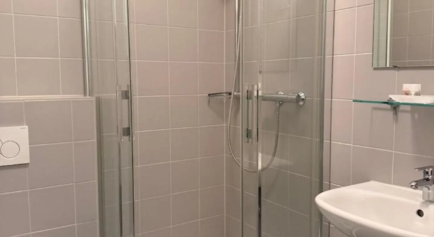 Aparthotel am Münzplatz Badezimmer