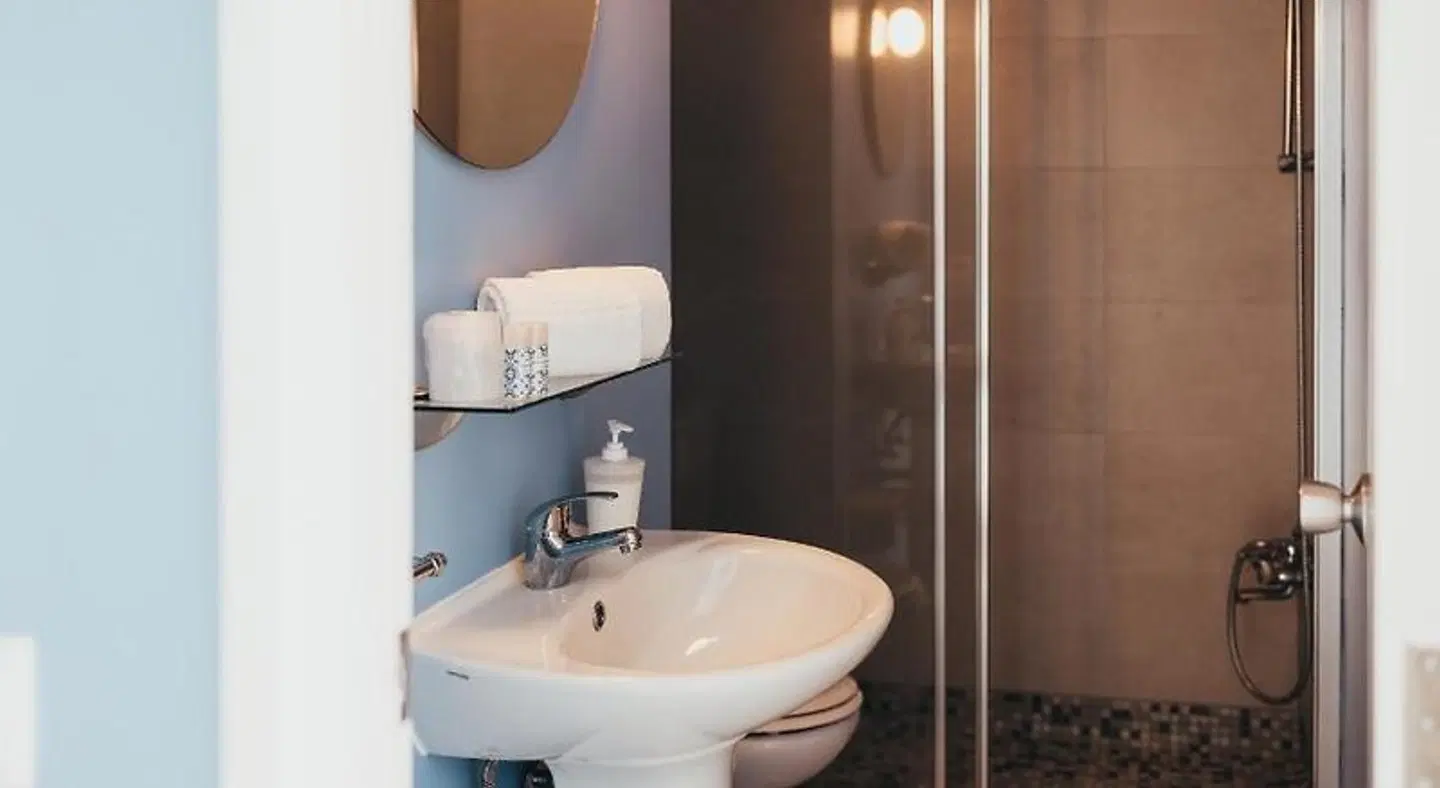 Hostel Leiria Badezimmer