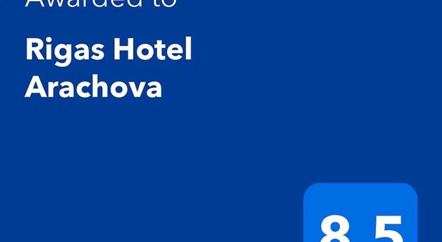 Rigas Hotel Arachova Landkarte