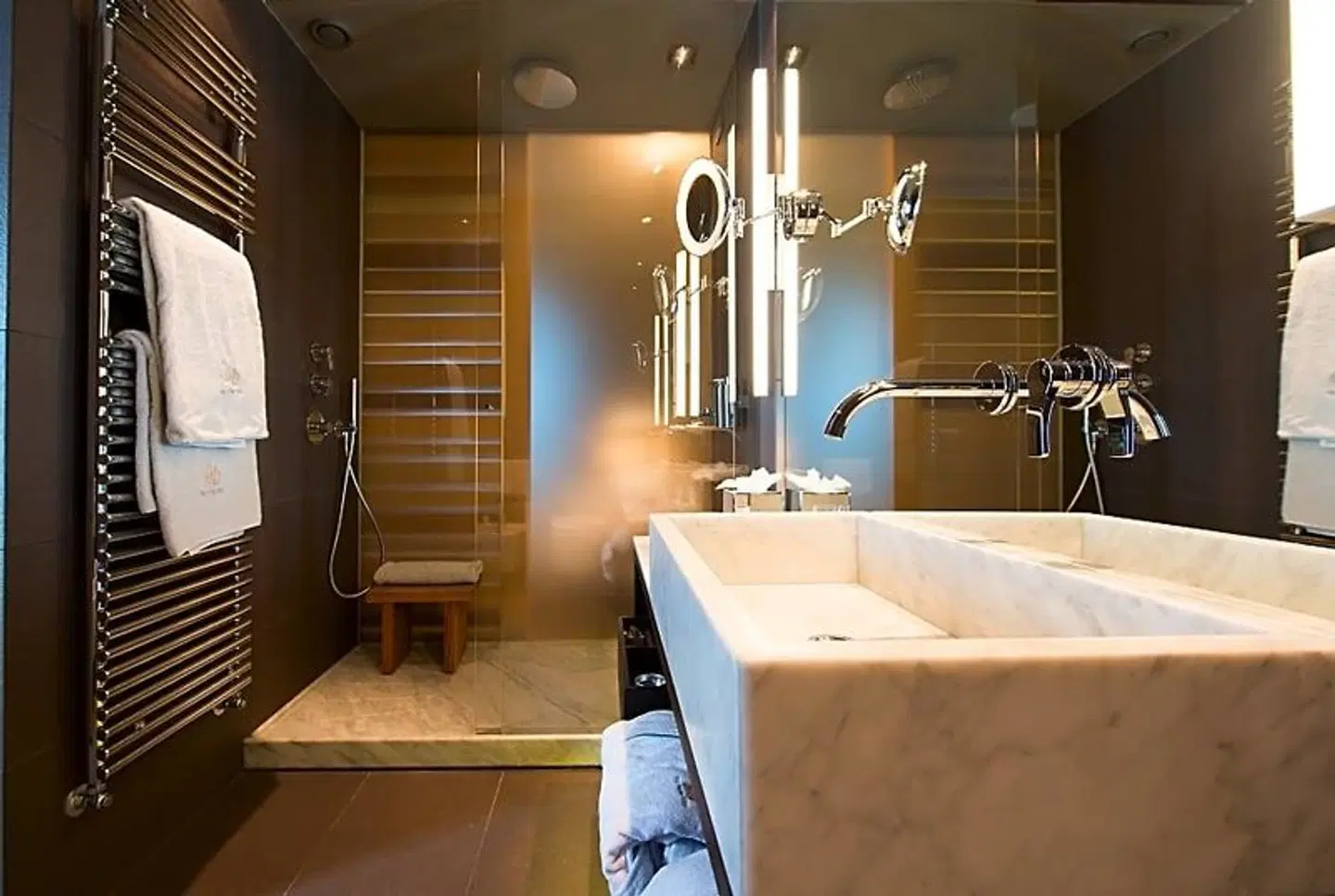 Grand Hotel Billia Badezimmer