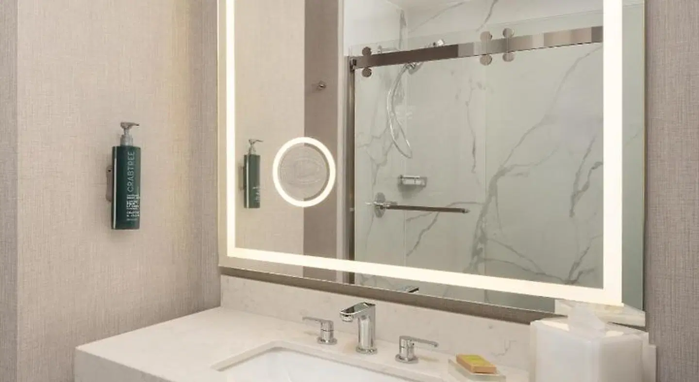 Hilton Houston North Badezimmer
