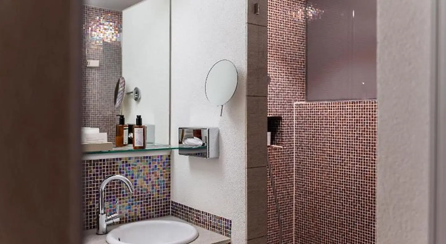 Wellness Hotel Stoos Badezimmer