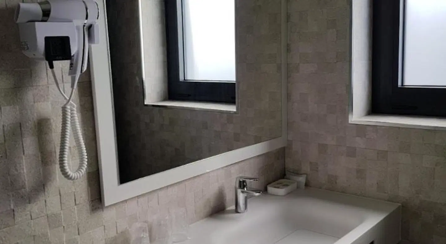 O Abel, Hotel rural Badezimmer