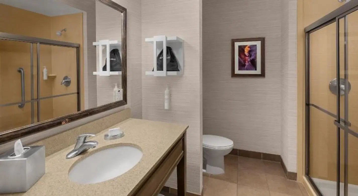 Hampton Inn & Suites Springdale/Zion National Park Badezimmer