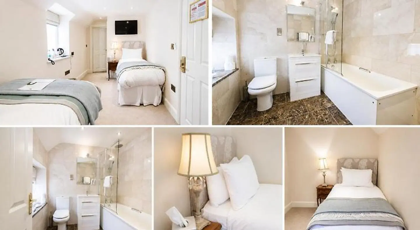 The Falcon Hotel Badezimmer