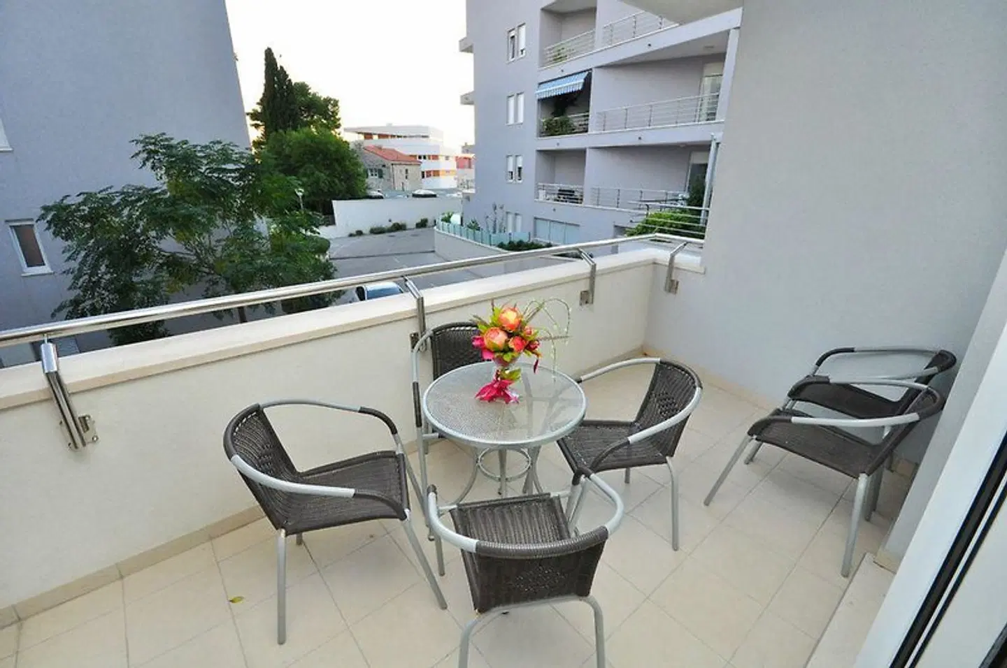 Adriatic Queen Apartments Terrasse