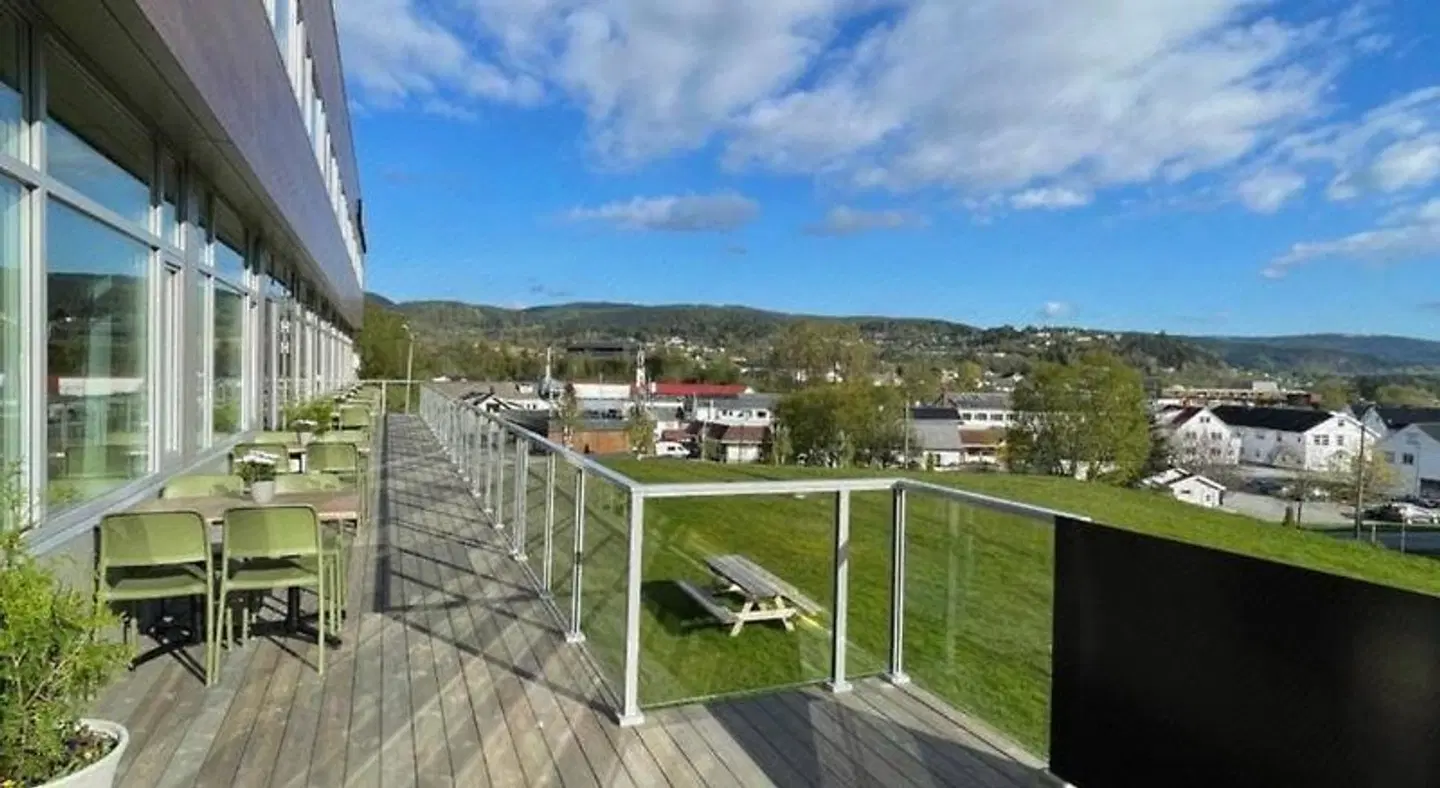 Hotell Koselig Hemne Terrasse