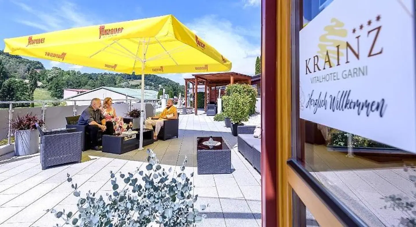 Krainz Hotels Loipersdorf Terrasse
