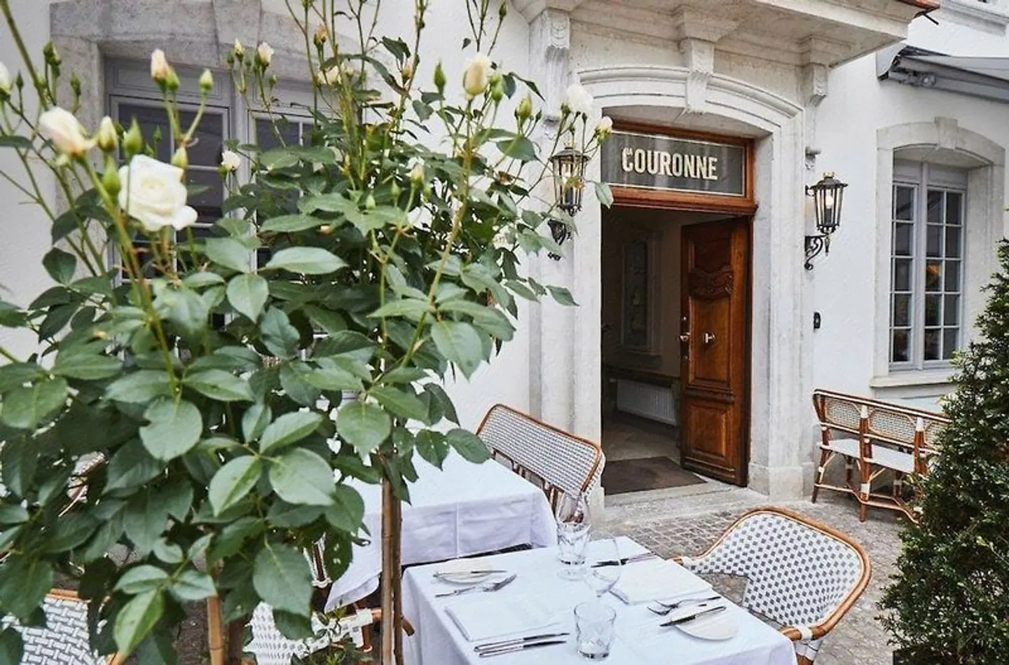 La Couronne Hotel Restaurant Restaurant