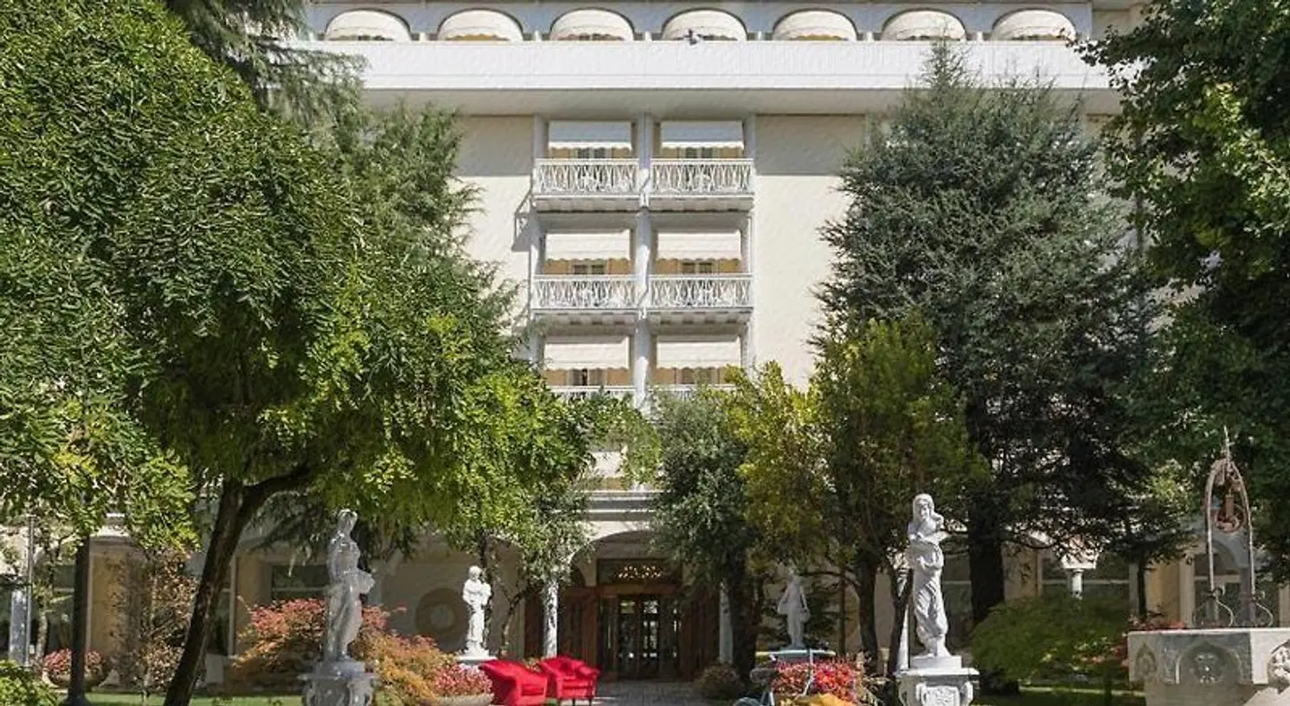 Hotel Due Torri Garten