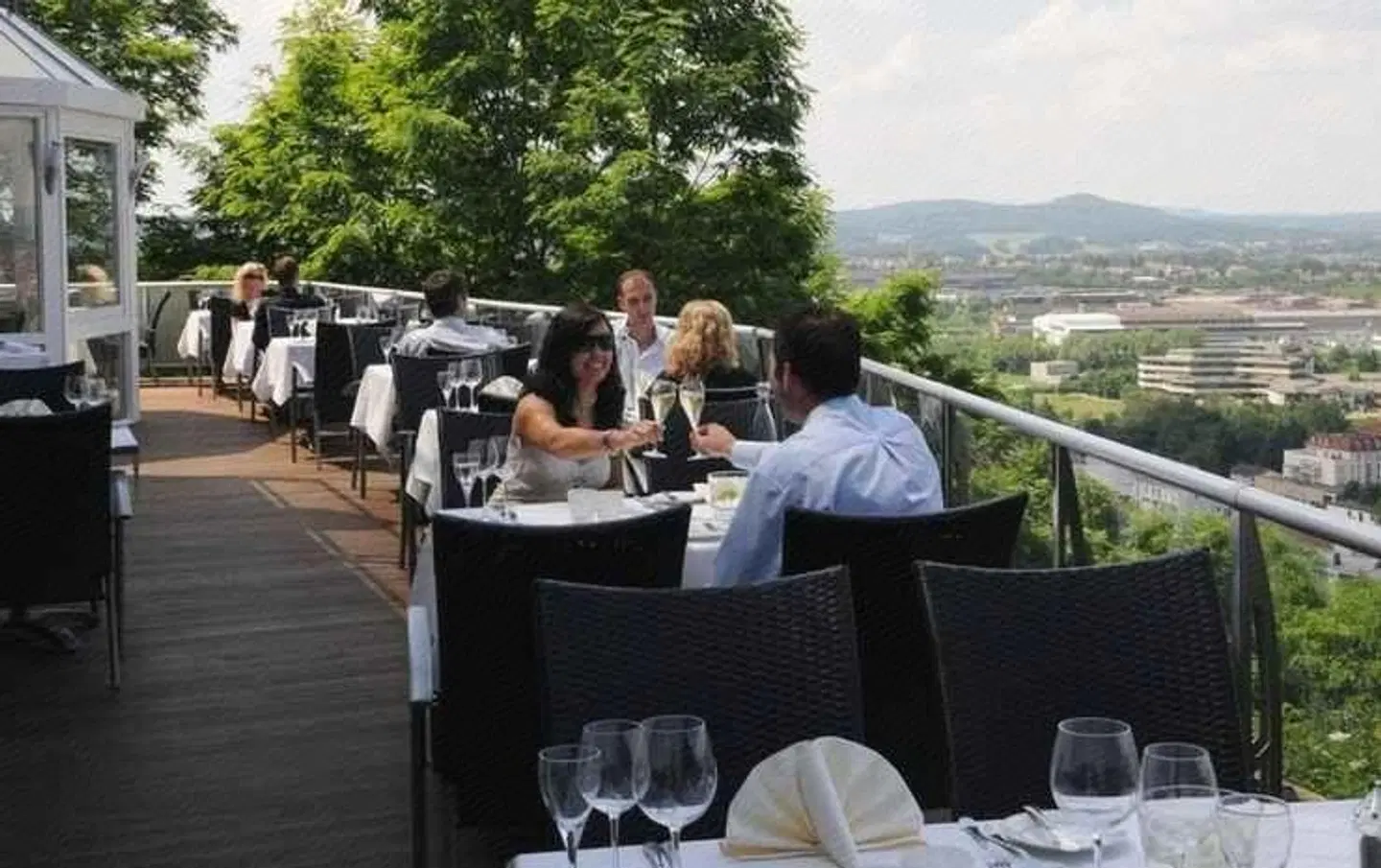 Schlossberg Hotel Homburg Terrasse