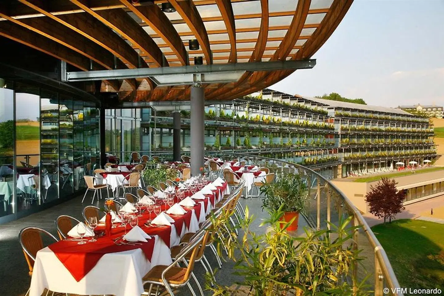 Das Sonnreich Thermenhotel Loipersdorf Terrasse