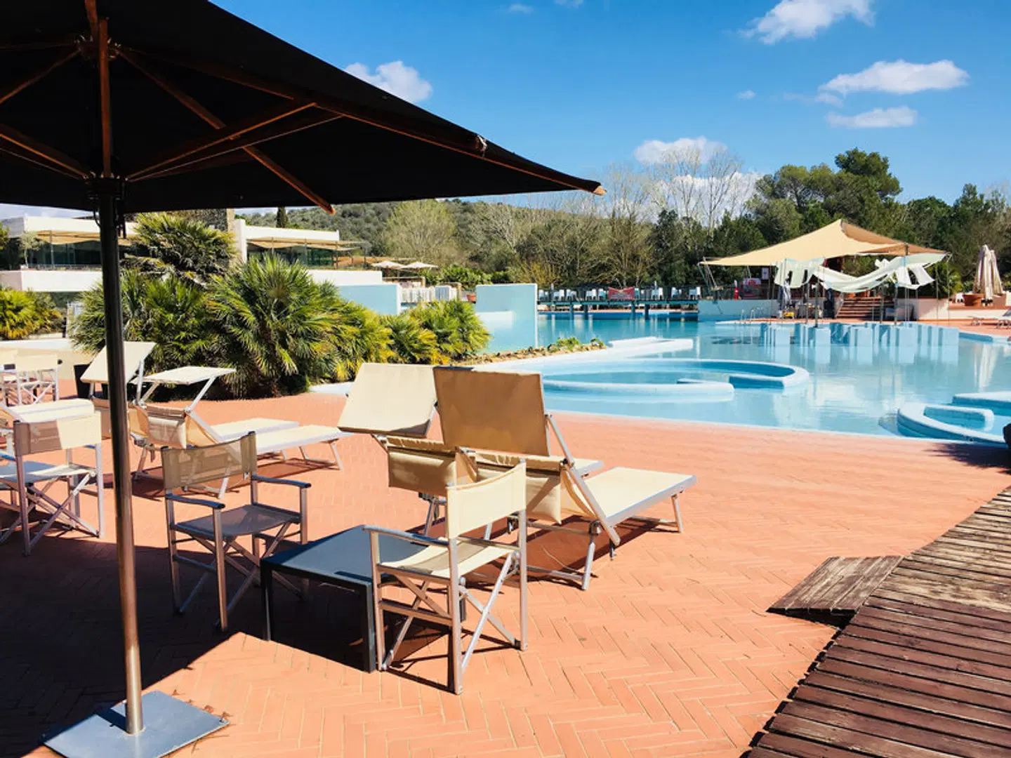 Camping Village Rocchette Terrasse