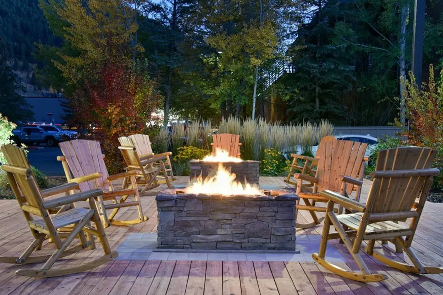 Hampton Inn Jackson Hole Terrasse