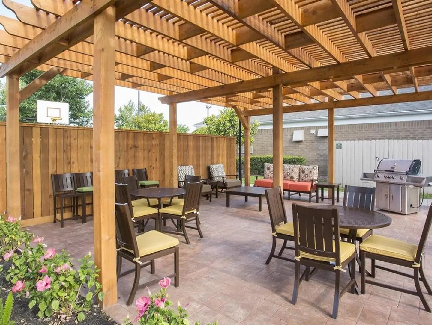 Homewood Suites by Hilton Houston-Willowbrook Mall Terrasse