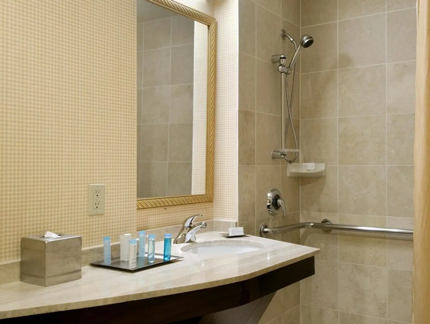 Hilton Houston North Badezimmer