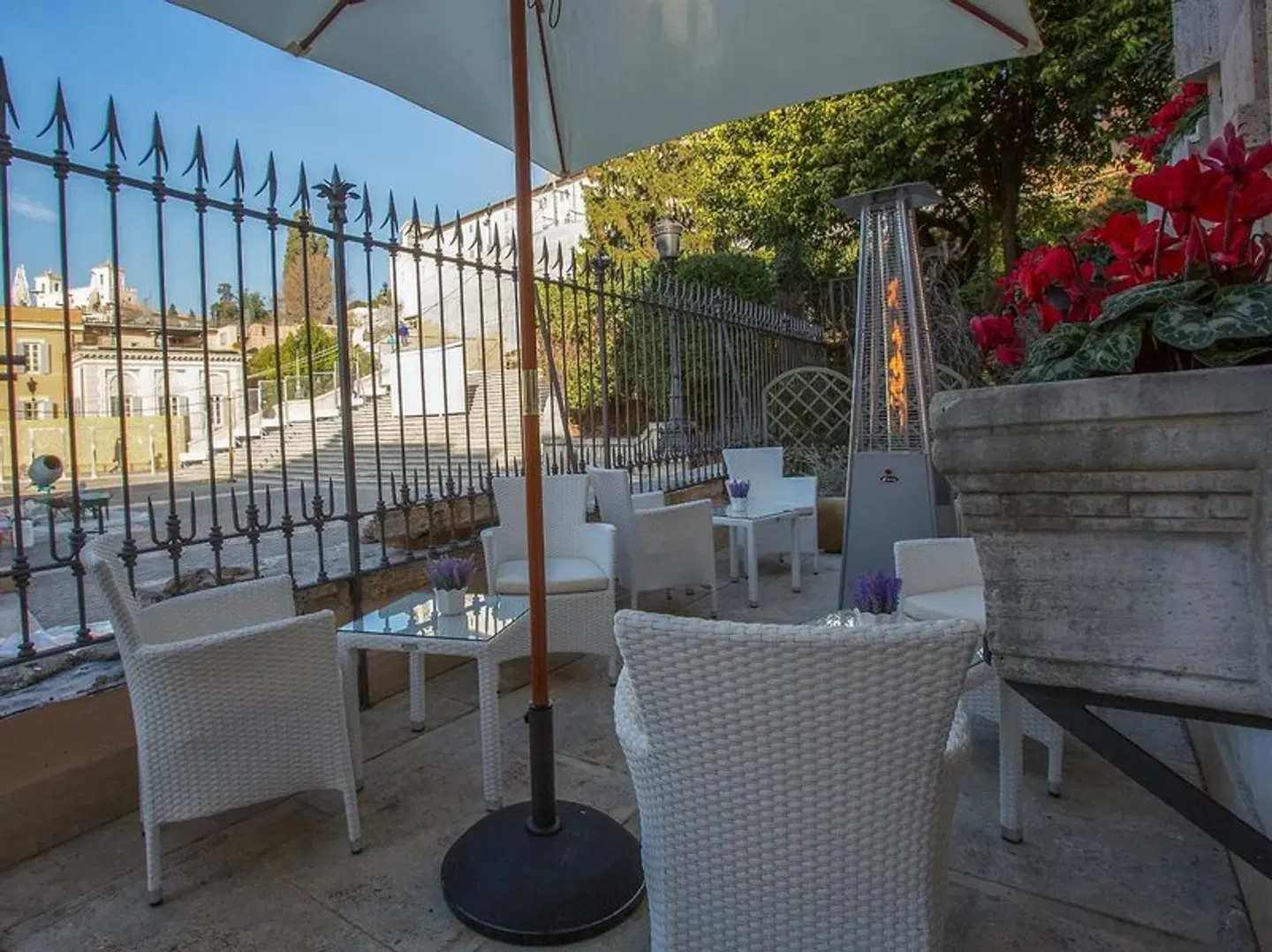 Royal Suite Trinità Dei Monti Terrasse