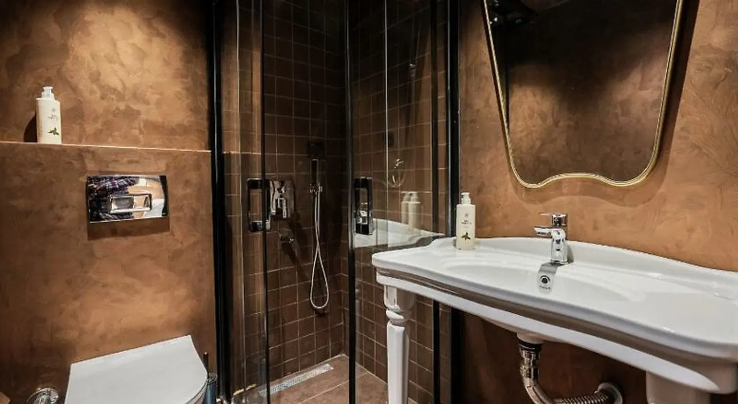 Sayeban Hotel Istanbul Badezimmer