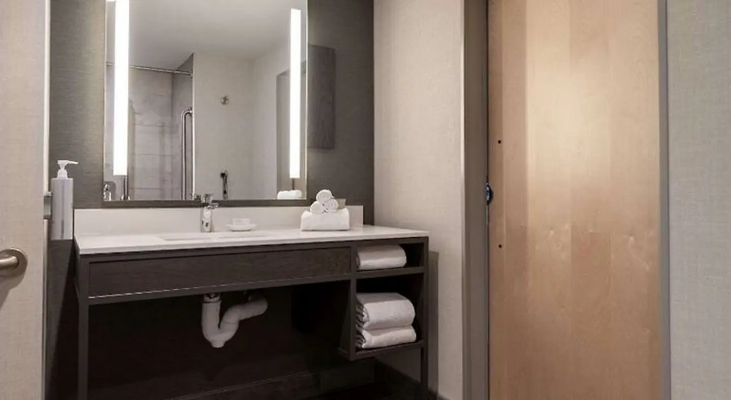 Hilton Garden Inn Fredericton Badezimmer