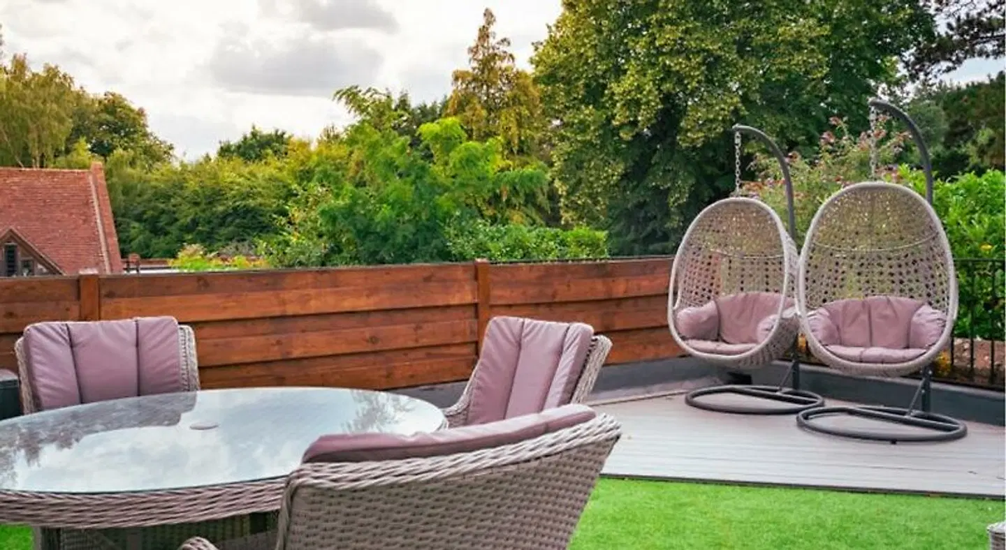 Seckford Hall Hotel & Spa Terrasse