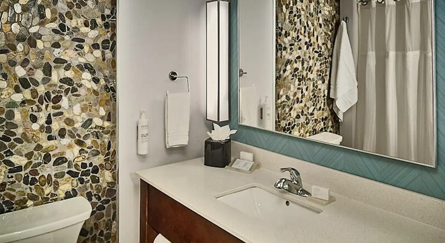 Hilton Garden Inn Pigeon Forge Badezimmer