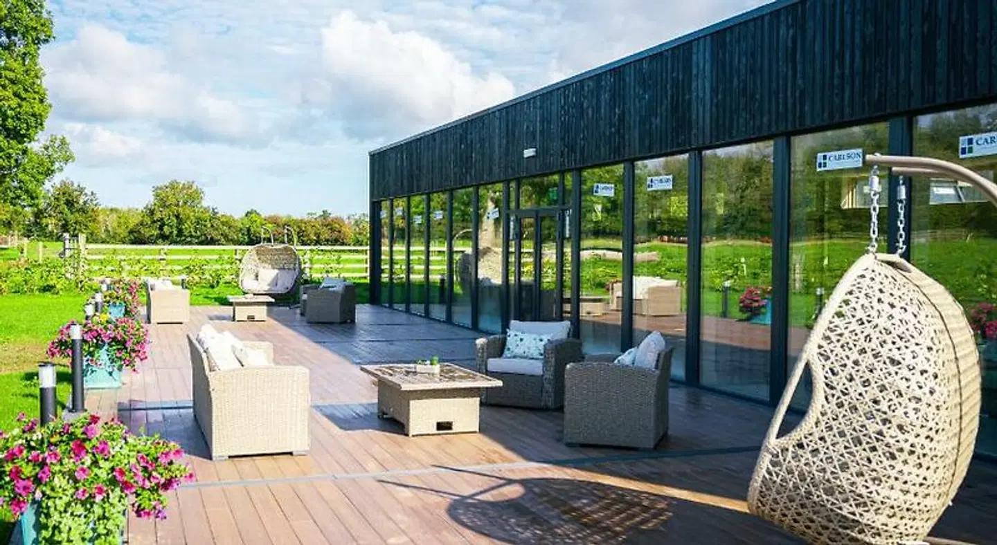 Fitzgerald's Woodlands House Hotel & Spa Terrasse