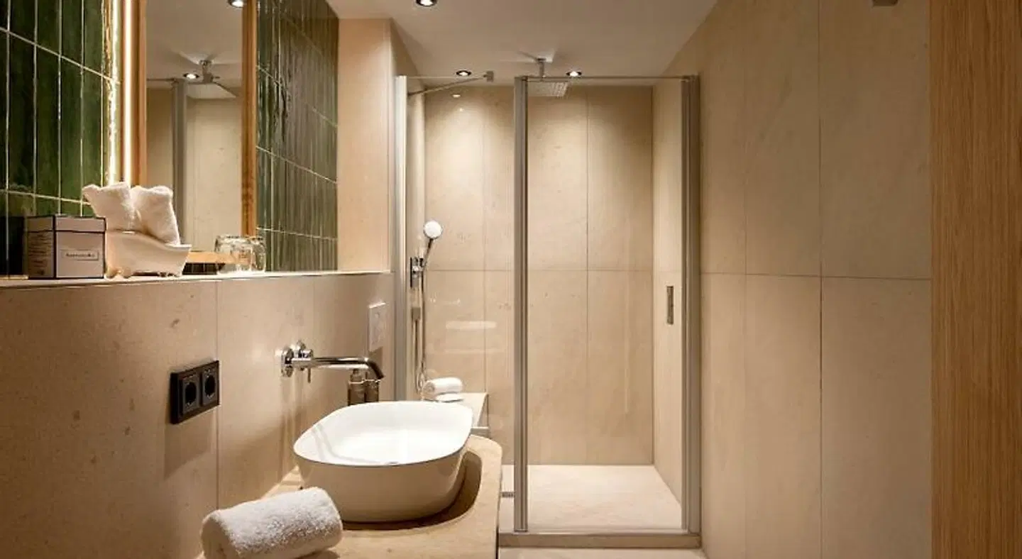 Kultur & SPA Hotel das Götzfried Badezimmer