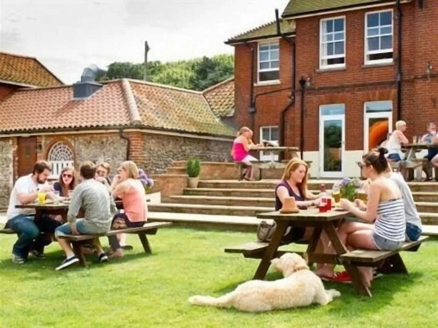 The White Horse Garten