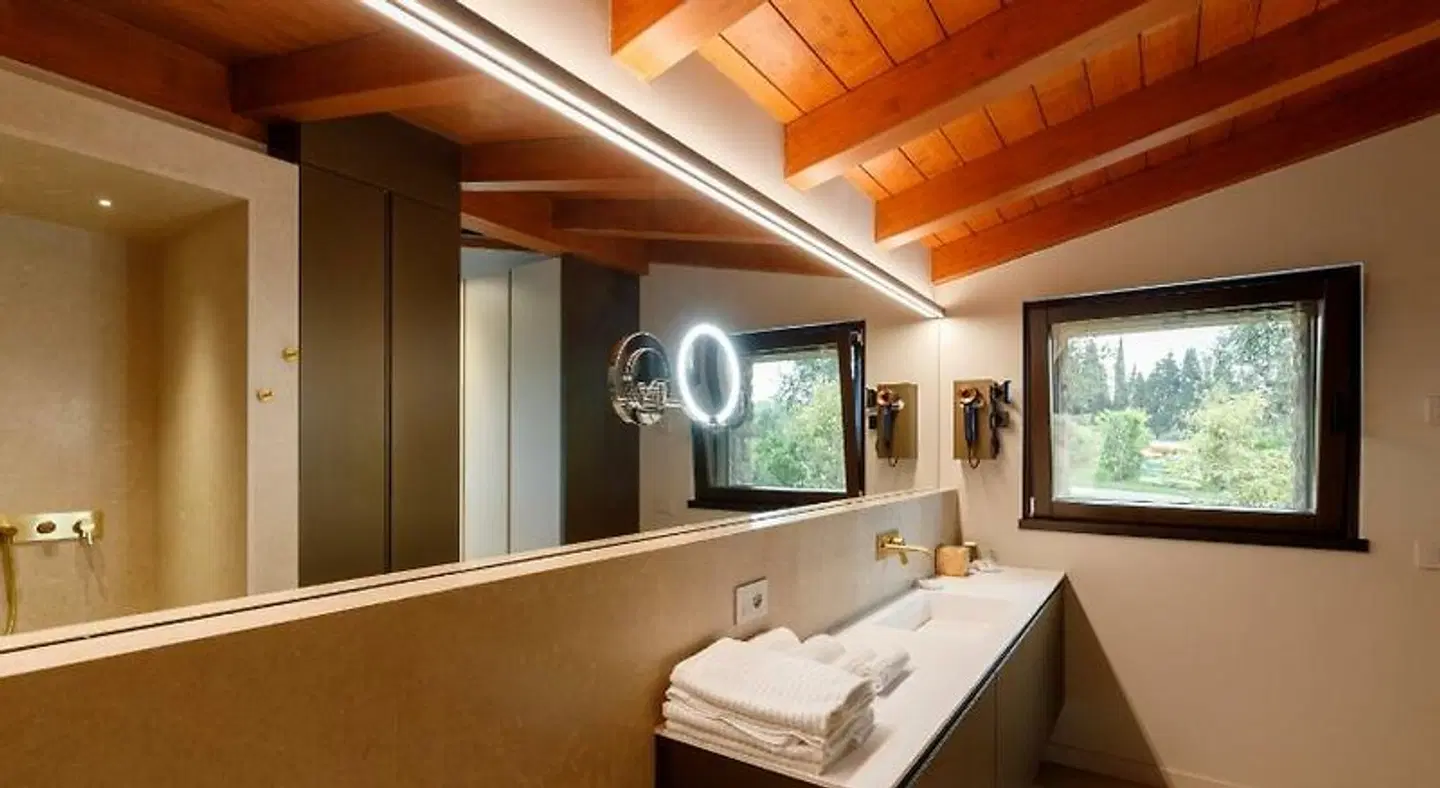Quercia Belvedere Relais Badezimmer