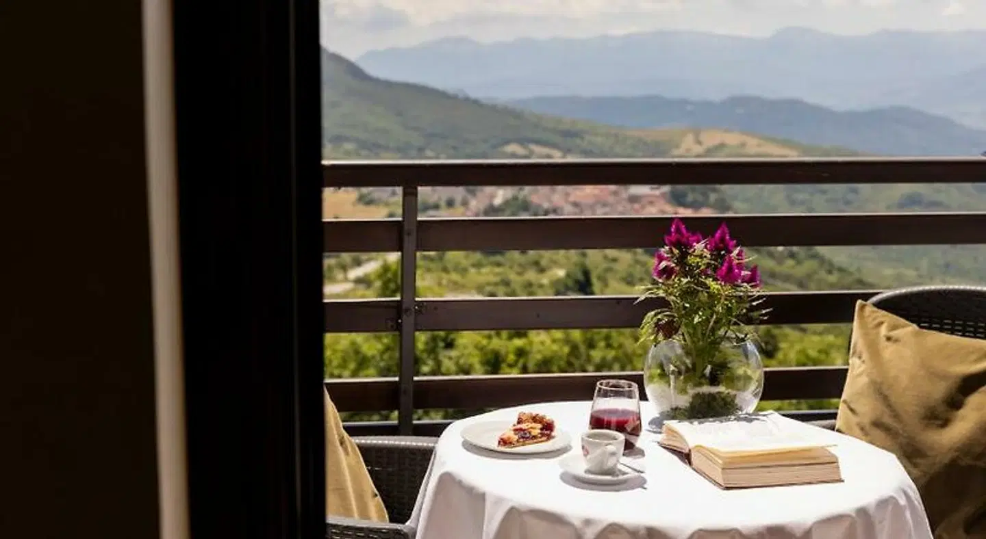 Hotel Monte Campo Terrasse