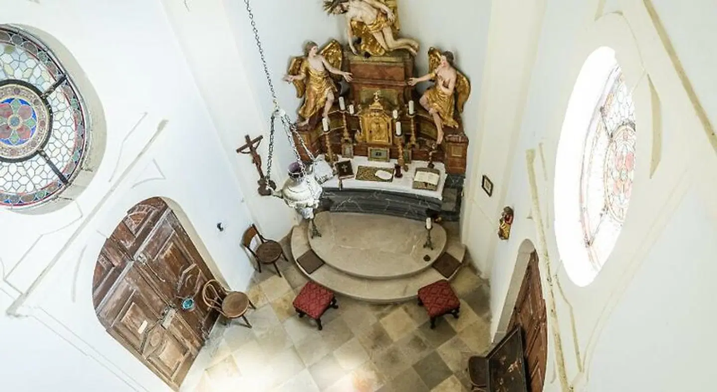Burg Bernstein Badezimmer