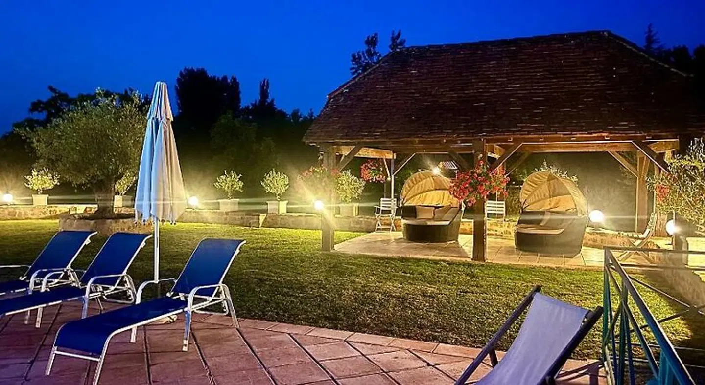 Moulin du Soustre Garten