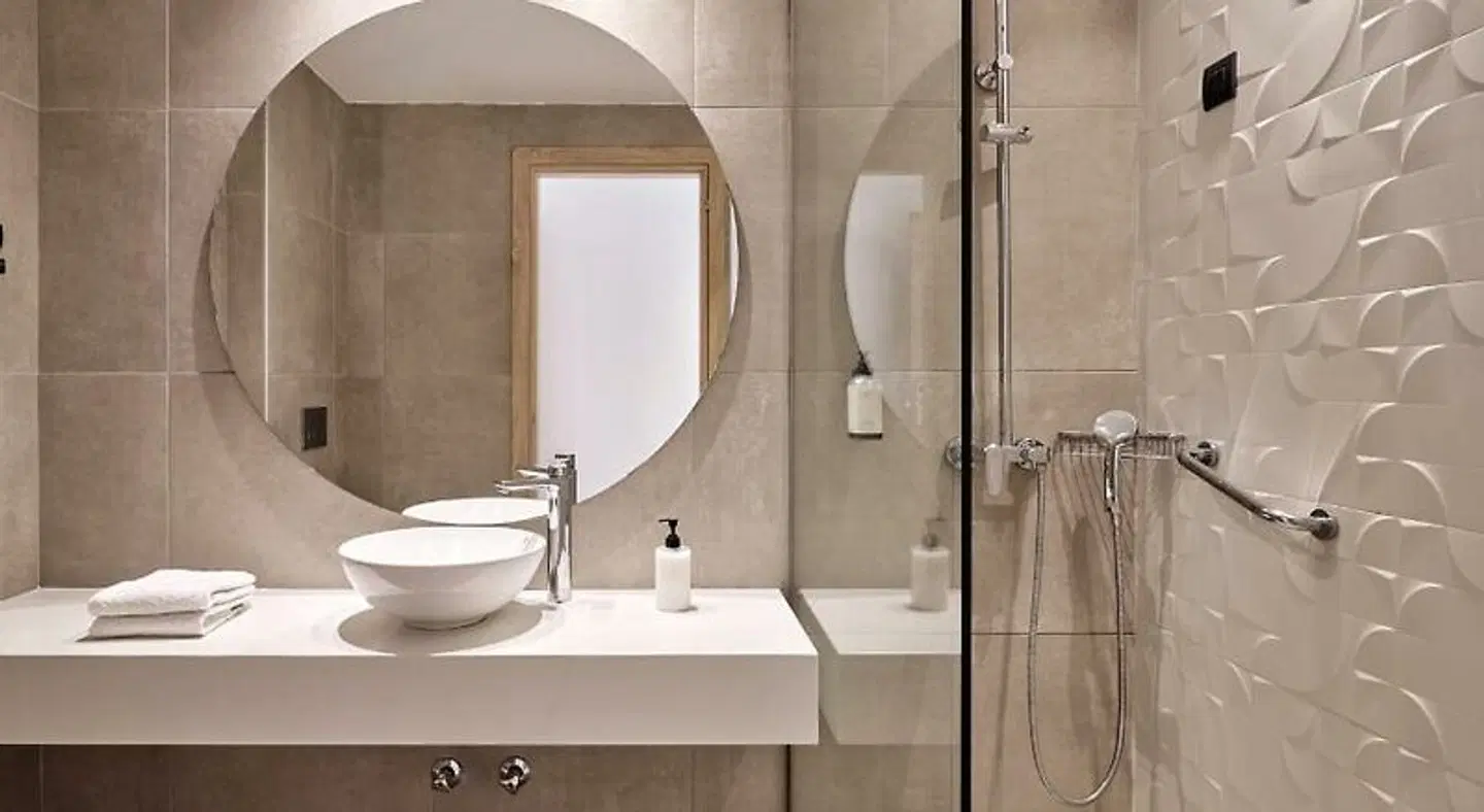 Blue Sea Island Badezimmer