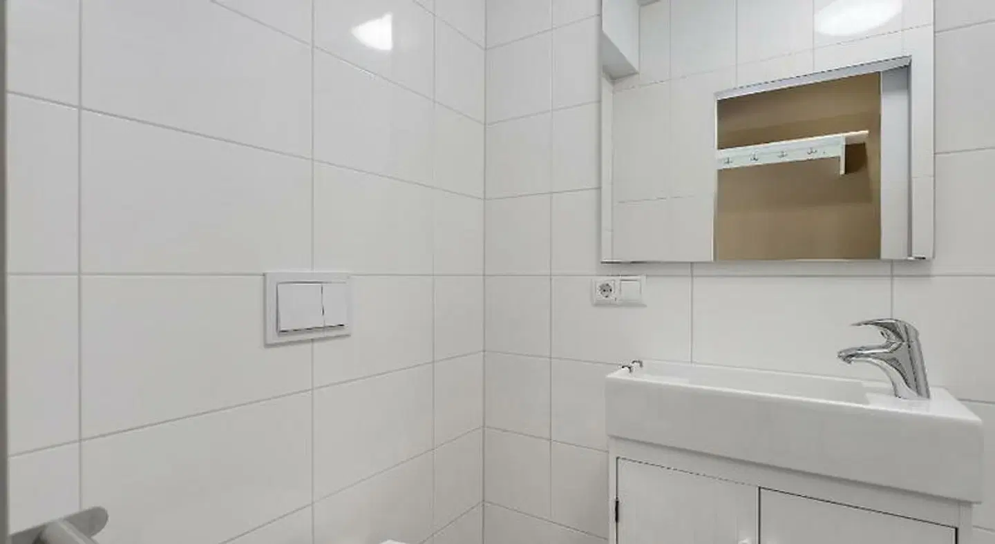 Reykjadalur Guesthouse Badezimmer