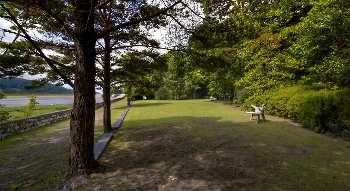 Borthwnog Hall Garten