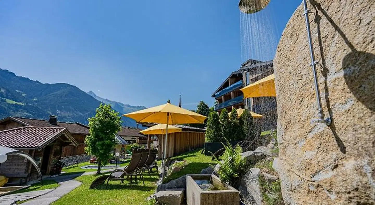 Hotel Kirchbichlhof Terrasse