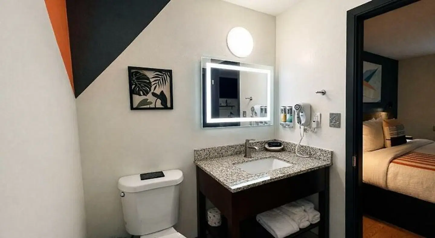 City Center Motel Badezimmer