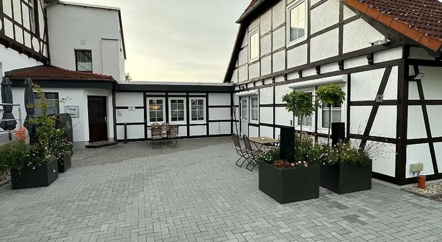 Pension Am Stadtrand Zerbst Terrasse