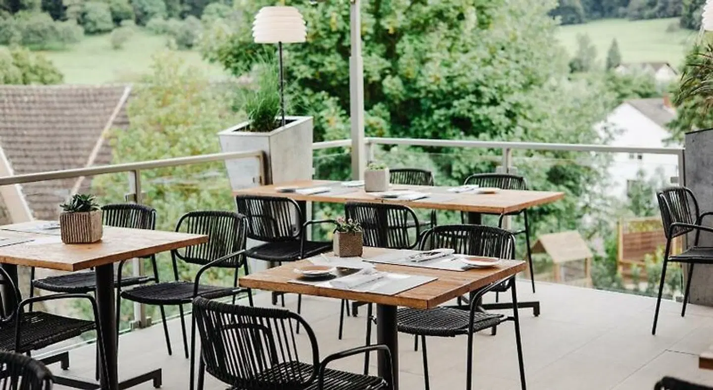 Gasthaus Leuktal Terrasse