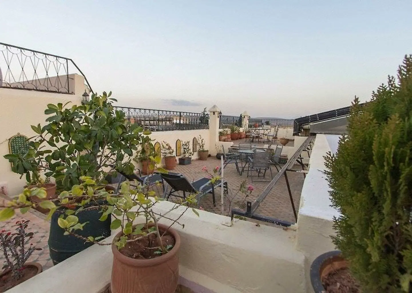 Riad Dar Al Andalus Terrasse
